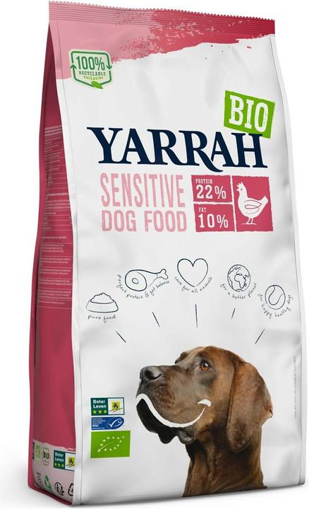 Immagine prodotto Yarrah Alimento secco BIO Sensitive Adult Pollo e Riso, 2 kg (Adulto, 1 pz., 2000 g)