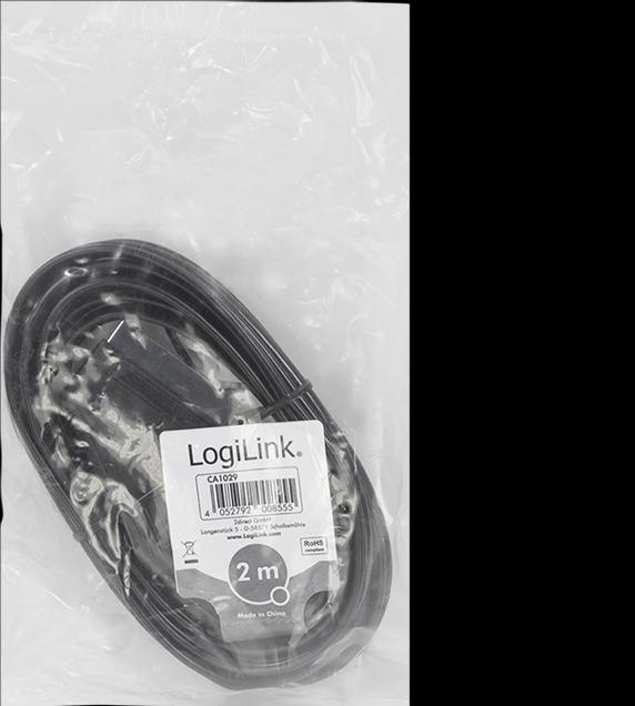 Produktbild LogiLink Scart — Composite Video (2 m, Cinch)