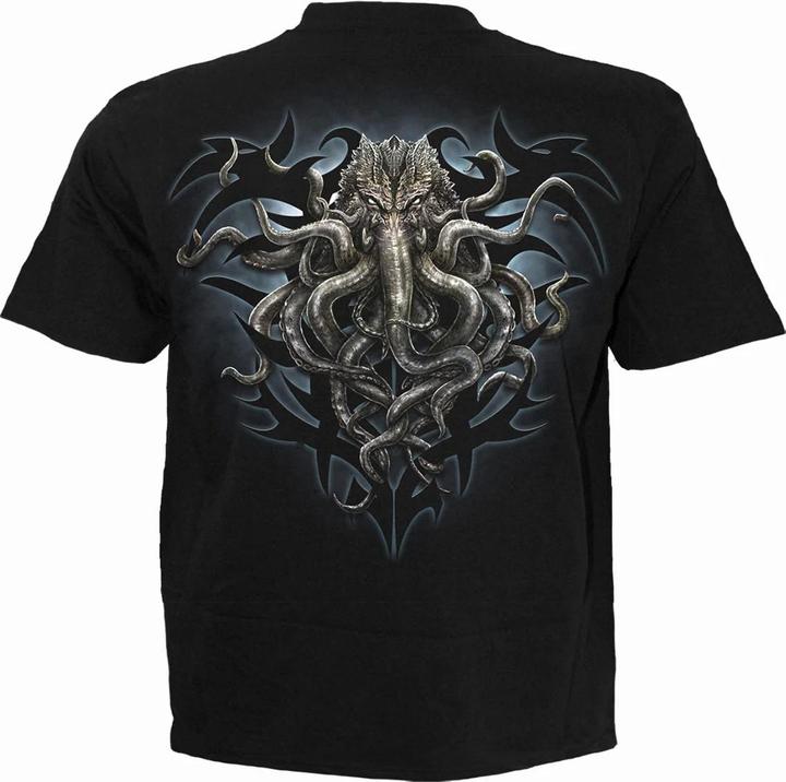 Actual product image Spiral Childrens/Kids Cthulhu Short-Sleeved T-Shirt (146, 152)