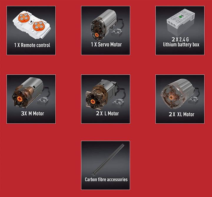 Produktbild Mould King Feuerwehrauto