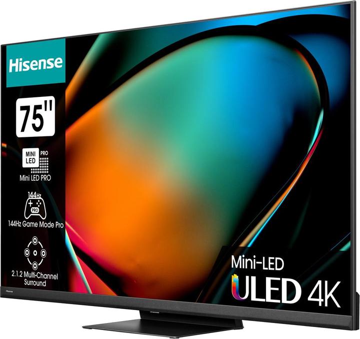 Image du produit Hisense TV 75U8KQ (75", LED, LCD, 4K, 2023)