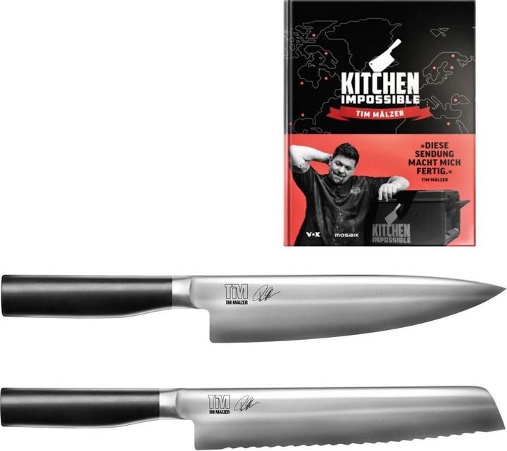 Image du produit Kai Set Kamagata Monster avec couteau de chef (20 cm)