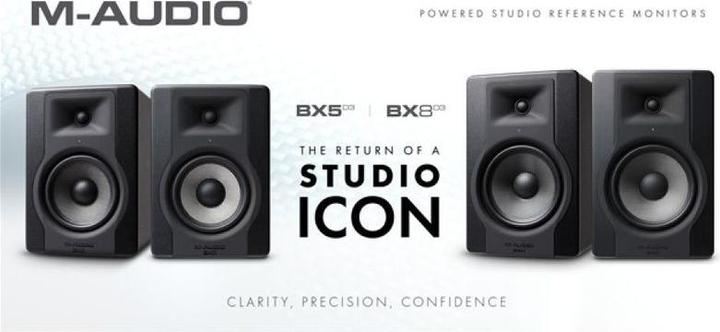 Actual product image M-Audio Bx8 D3 (Active, 1 pc., 1x 150 W)
