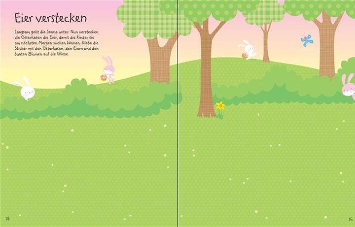 Produktbild Mein Stickerbuch: Ostern (1 x, 30 x 23 cm)