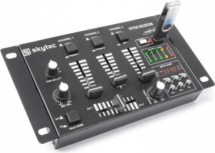 Actual product image Skytec DJ mixer STM-3020B (DJ controller)