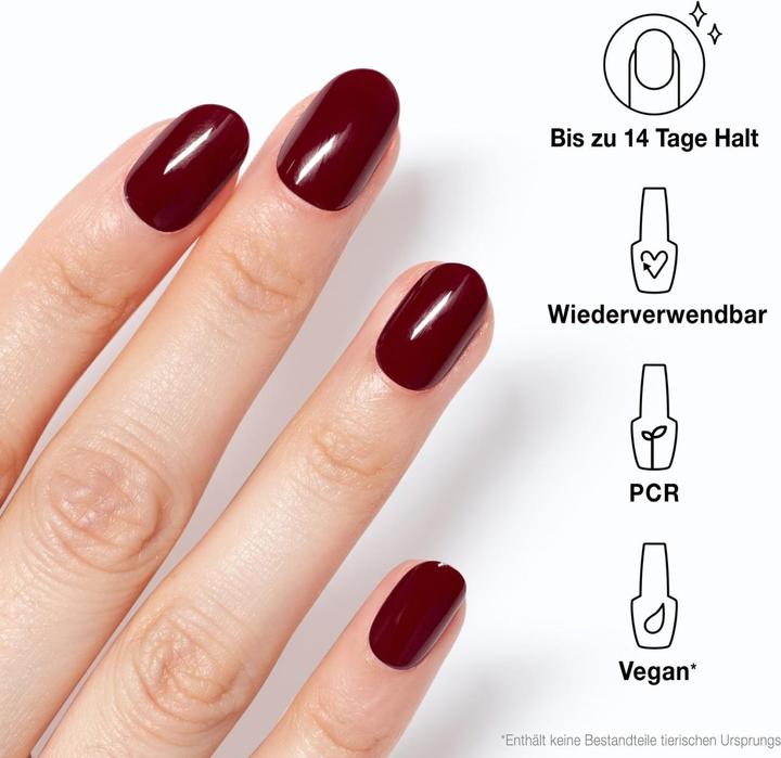 Actual product image OPI Xpress/On Nail Art (Malaga Wine, Gel-Effect Nail Polish)
