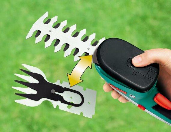 Image du produit Bosch Home & Garden Kit de taille d'arbustes et d'herbe sans fil Isio