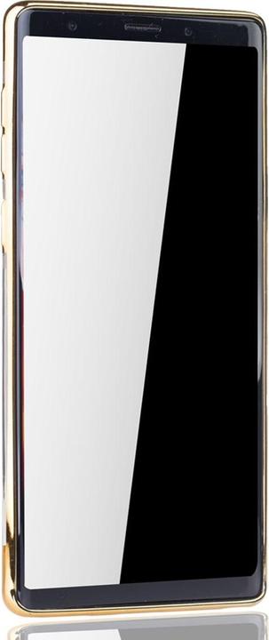 Produktbild König Design Handy Hülle Schutz Case für Samsung Galaxy Note 9 Durchsichtig Transparent Gold (Samsung Galaxy Note 9)