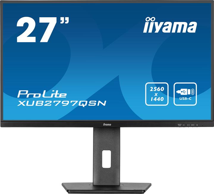 Actual product image iiyama Monitor XUB2797QSN-B2 (2560 x 1440 pixels, 27")