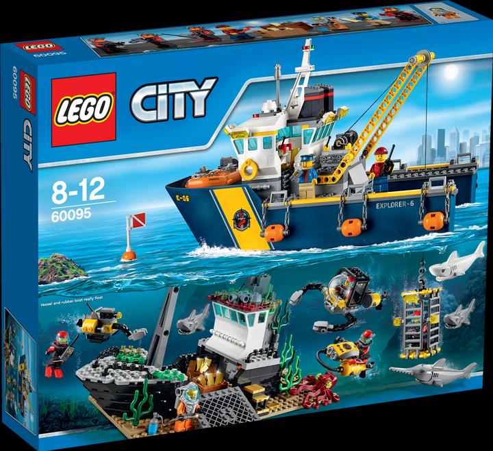 Produktbild LEGO Tiefsee-Expeditionsschiff (60095, LEGO Seltene Sets, LEGO City)