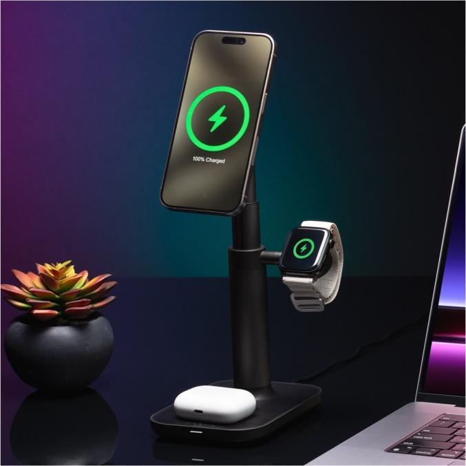Productafbeelding Zagg Mophie MagSafe 3in1 Charging Stand (15 W)