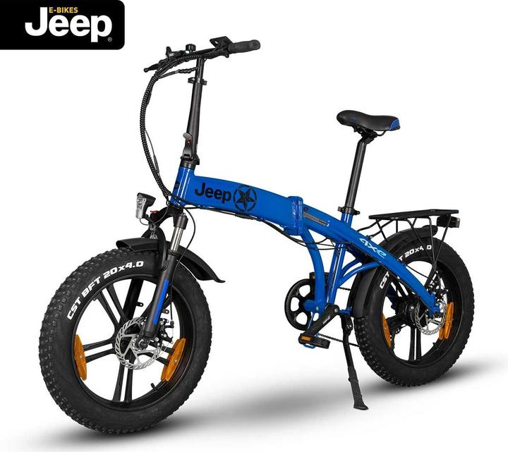 Actual product image Jeep Fold FAT e-bike FR 7105 4xe Limited Edition, 20" compact bike, folding e-bike, 7-gear derailleur (38 cm)