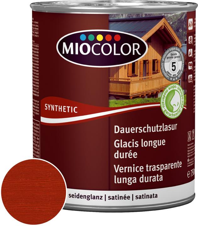Actual product image Miocolor Permanent protective glaze (Mahogany tree, 0.75 l)