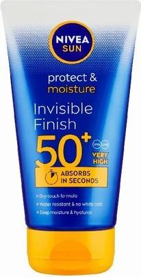Produktbild NIVEA Invisible Finish Spf 50+ Sun Milk Protect & Moisture Sun Milk 150 Ml (Sonnenmilch, SPF 50+, 150 ml)