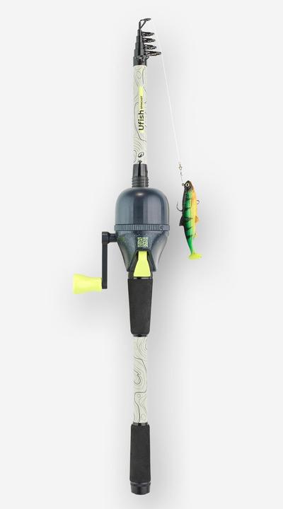 Image du produit Caperlan Canne à pêche UFISH SPINCAST kit découverte (Cast, Kit de pêche, 180 cm)