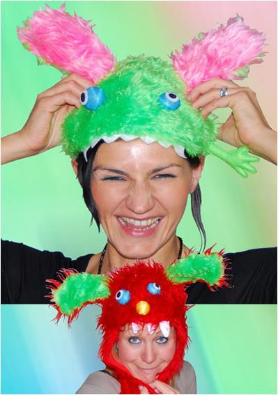 Produktbild Heda Enterprises Mütze Alien- Monster, grün