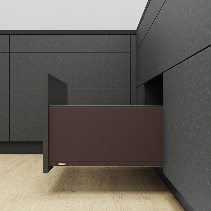 Blum LEGRABOX special edition Decorative element height F, NL 550 mm, Noble Rust