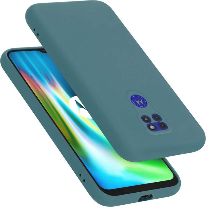 Actual product image Cadorabo Bumper Case for Motorola MOTO G9 PLAY TPU Liquid Silicone Cover for Motorola MOTO G9 PLAY (Motorola Moto G9 Play)