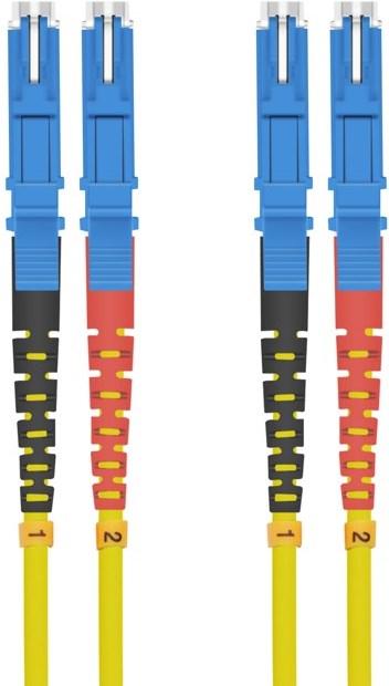 Produktbild Helos LWL E2000 Patch-Kabel (CAT6e, 5 m)