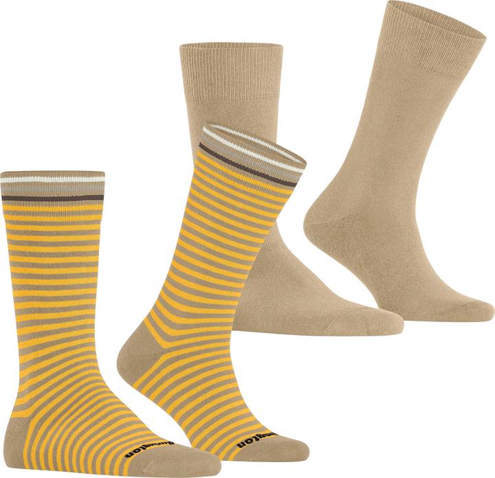 Produktbild Burlington Everyday Stripe SO - Mixed 2-Pack (2er Pack, 40 - 46)
