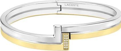 Lacoste Solid steel bracelet with zircons Impression 2040003