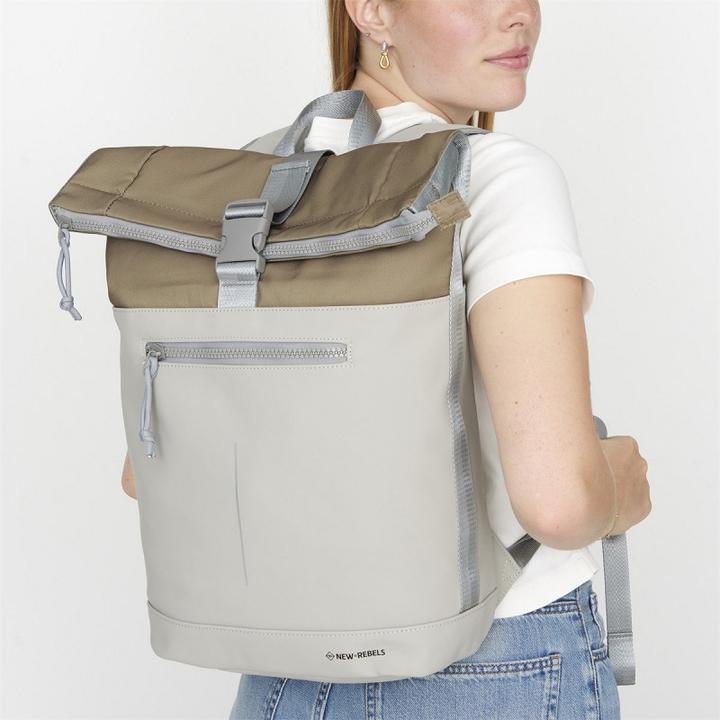 Produktbild New Rebels Ferron Rolltop Backpack 16L Grey (16 l)
