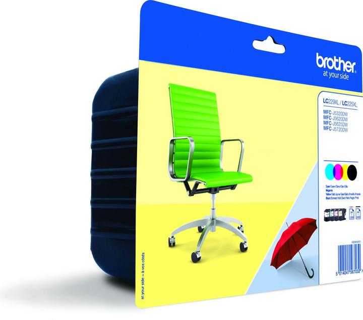 Produktbild Brother LC-229XLVALBP Multipack (M, BK, C, Y)
