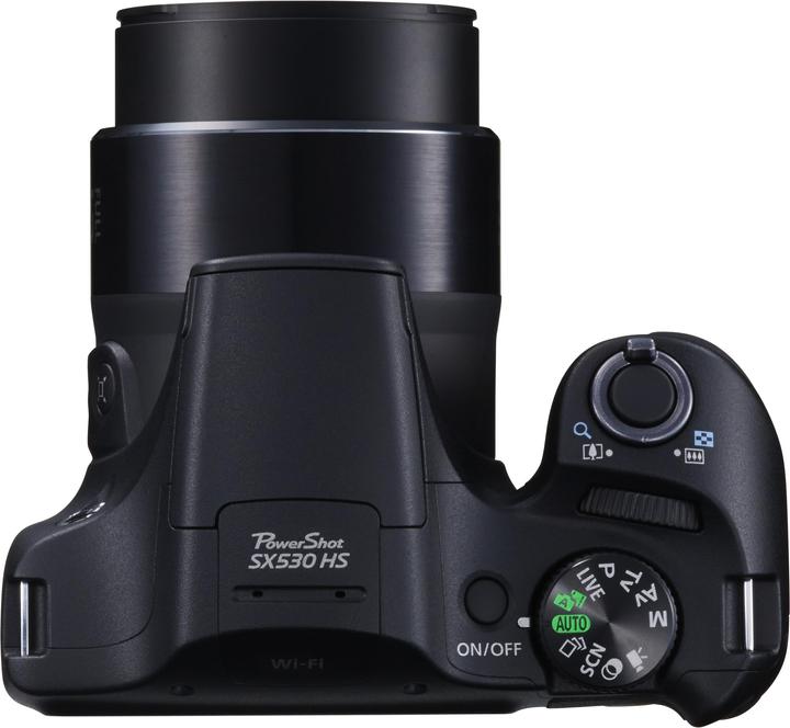 Actual product image Canon PowerShot SX530 HS (4.3 - 215 mm, 12.80 Mpx, 1/2,3'')