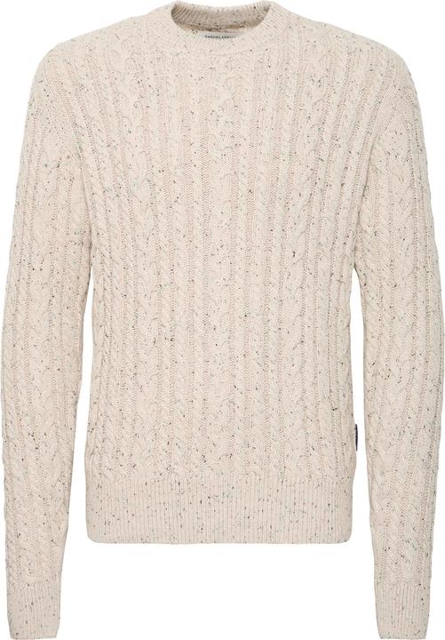 Casual Friday CFKARL cable crew neck knit with neps 20505309