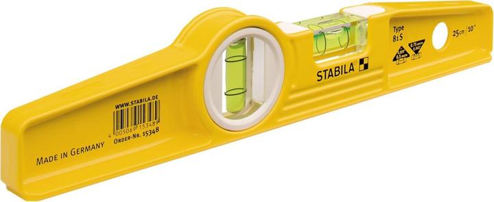 Stabila Wasserwaage Type 81 S Torpedo (25 cm)
