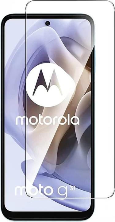 Actual product image Screenguard Motorola Moto G31 Protective Glass Film Case Friendly Design (1 Piece, Motorola Moto G31)