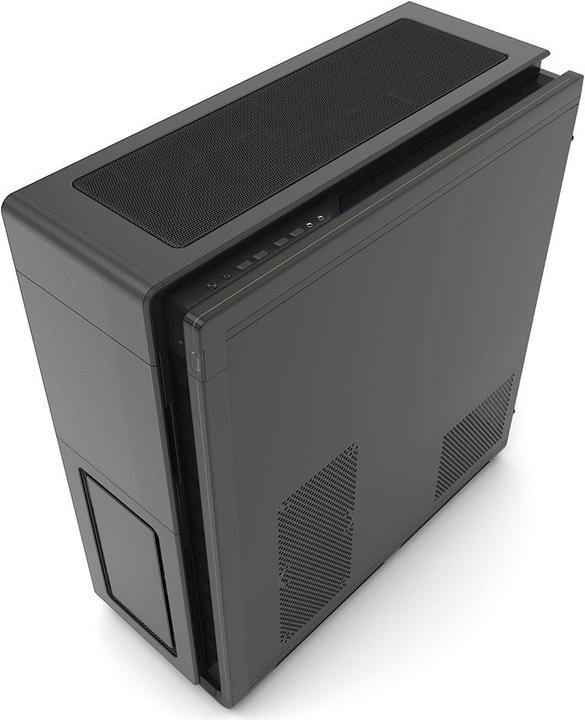 Actual product image Phanteks Enthoo Primo Special Edition, black/green (E-ATX, mATX, ATX)