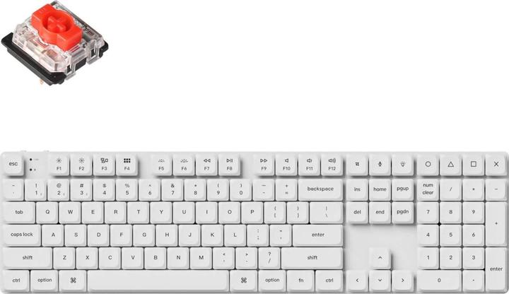 Image du produit Keychron K5 Pro (US, Filaire, Sans fil)
