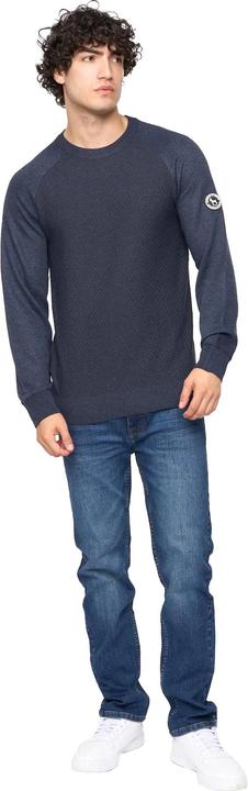 Actual product image Bewley & Ritch Mens Crestfield Knitted Crew Neck Jumper (M)