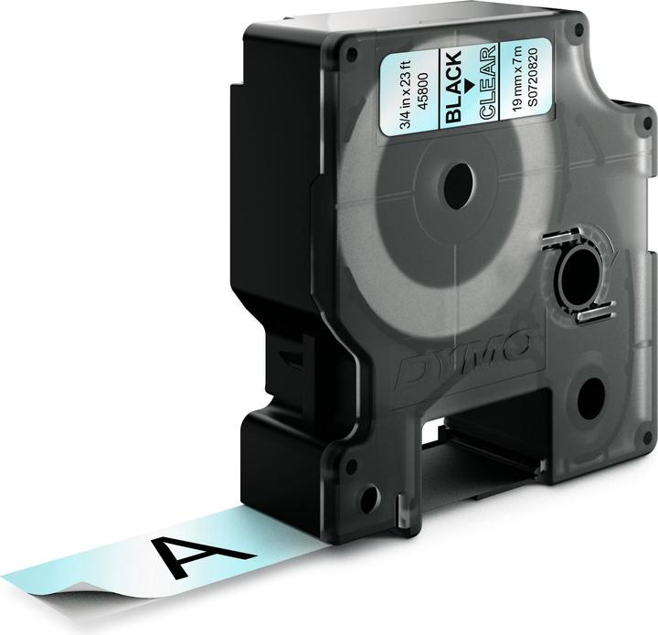 Actual product image Dymo S0720820 Standard tape (1.90 cm, Transparent)