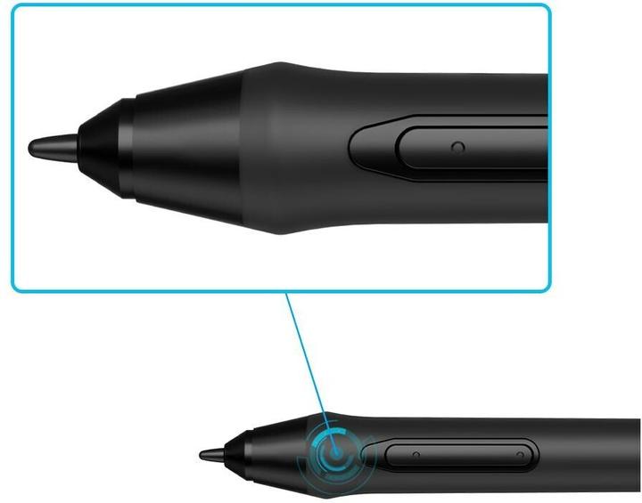Actual product image XP-Pen Stylus P05R Battery-free Stylus Black