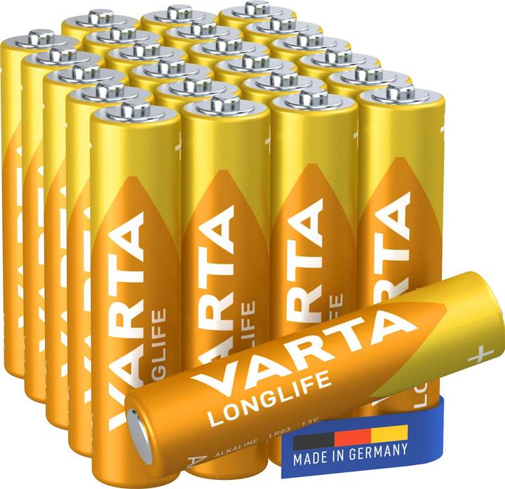 Actual product image Varta Longlife (24 pcs., AAA, 1200 mAh)