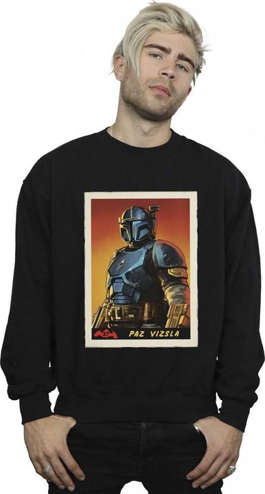 Produktbild Star Wars The Mandalorian Paz Vizla Card Sweatshirt (XXL)