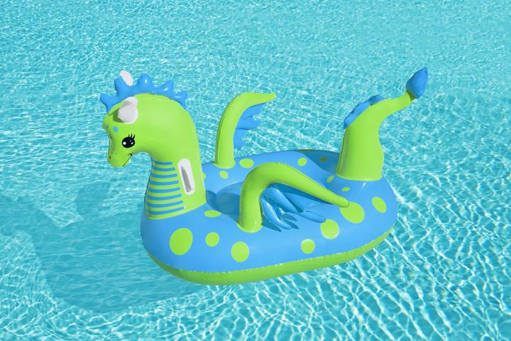 Actual product image Bestway Inflatable Figure Fantasy Dragon Ride-On