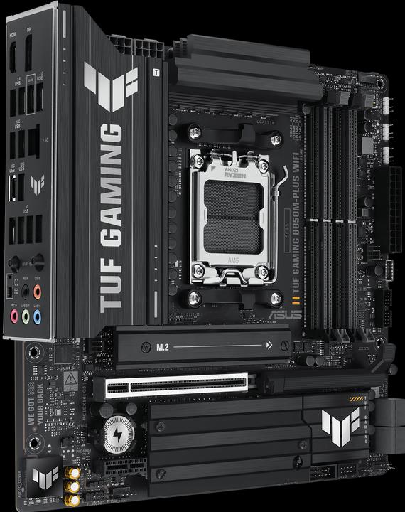 Produktbild ASUS TUF Gaming B850M-Plus Wifi (AM5, AMD B850, mATX)