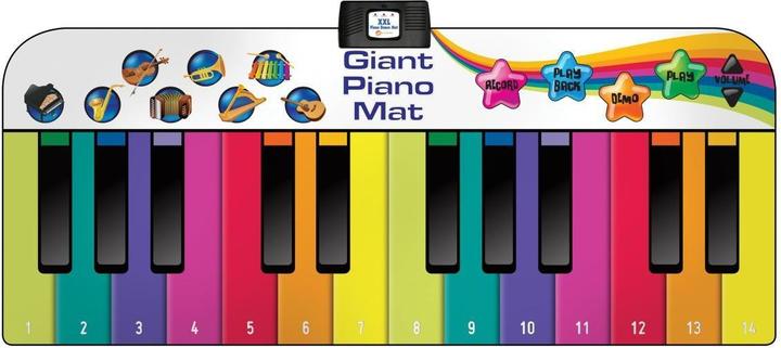 N-Gear XXL Piano Dansmat (Duits, Frans, Engels, Italiaans)