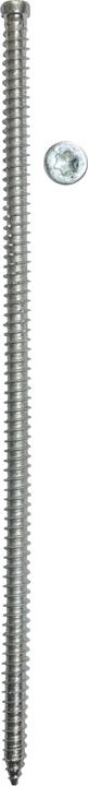 Produktbild Dresselhaus Fensterrahmenschraube Senkkopf mit I-Stern 7,5x182 mm galv.verzinkt,100 Stck (fr Holzprofile) (100 Schrauben pro Stück)