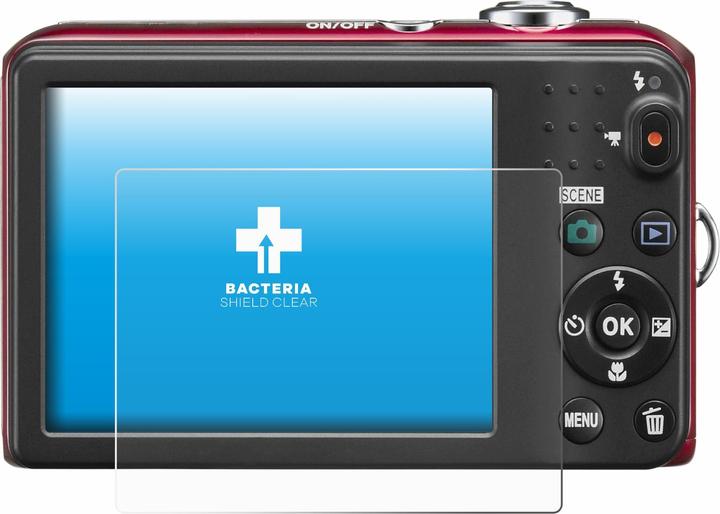 Actual product image upscreen Antibacterial Protector (Screen protector, Coolpix L28)