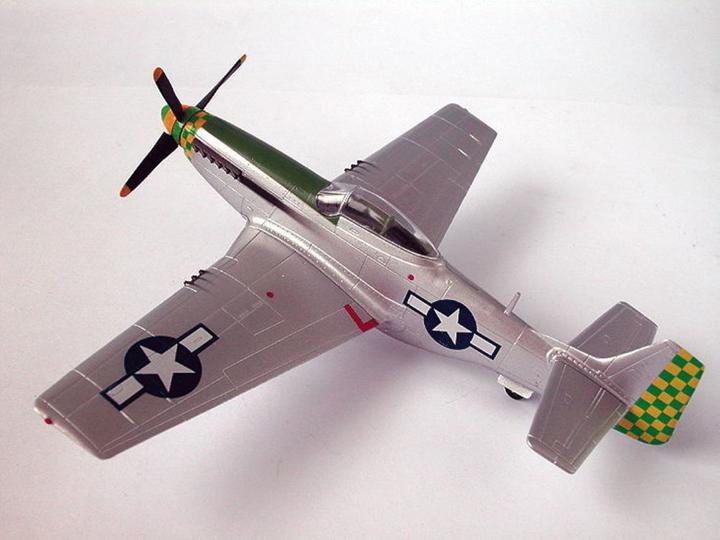 Actual product image Easy Model P51D Mustang z 55FG, 8 AF