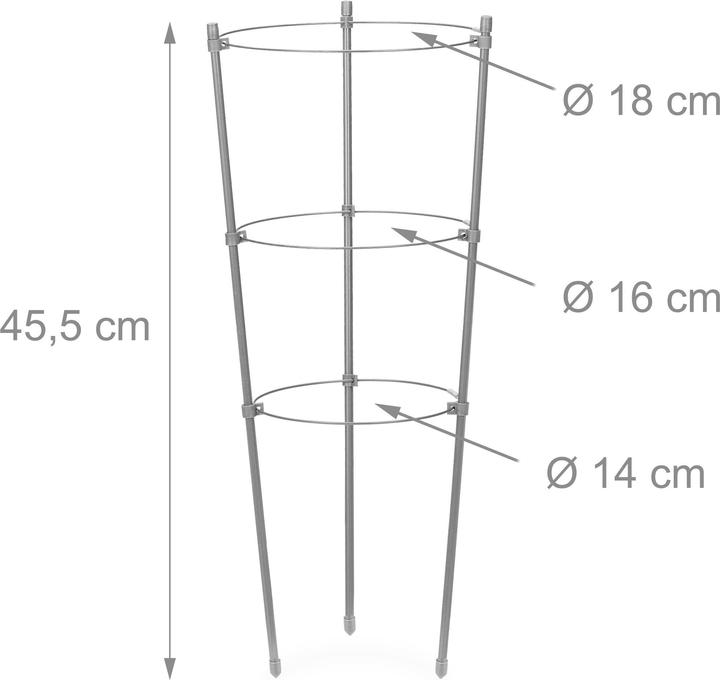 Actual product image Relaxdays 4x climbing aid (22 cm, 22 cm)