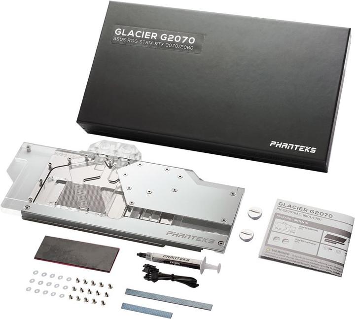 Image du produit Phanteks Glacier RTX 2070 Asus Strix GPU Full Water Block, DRGB