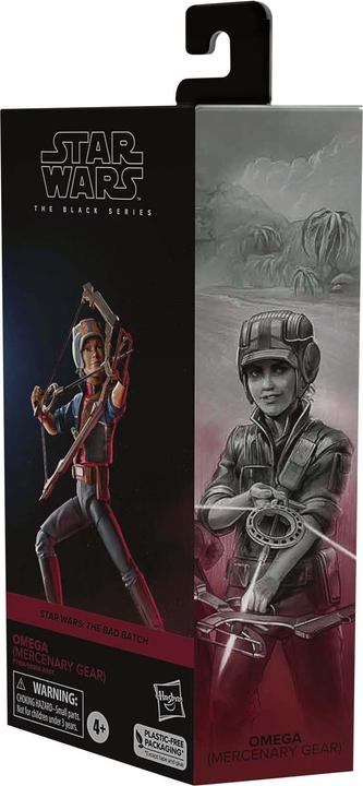 Produktbild Hasbro Star Wars: The Bad Batch Black Series figurine Omega (Mercenary Gear) 15 cm