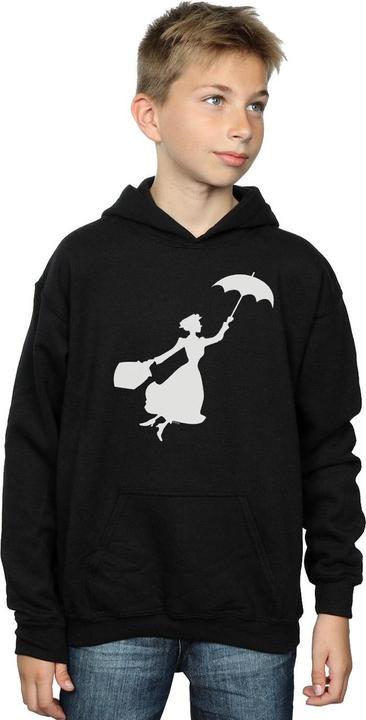 Immagine prodotto Disney Mary Poppins Flying Silhouette Felpa con Cappuccio Ragazzi (128)