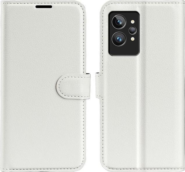 Actual product image MU Classic Litchi Leather Bookcover Series (Realme GT2 Pro)