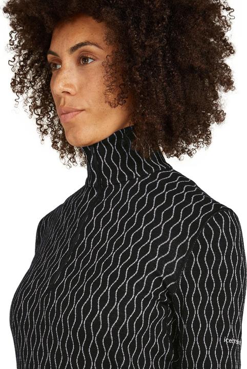 Actual product image Icebreaker Women's Merino 260 Vertex L/S Half Zip On-Piste (XS)